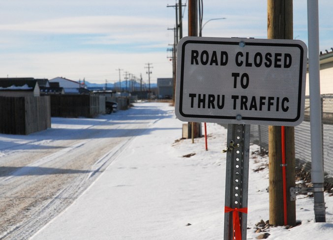 back alley closed