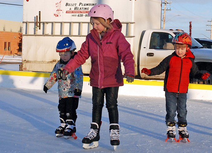 outdoor rink