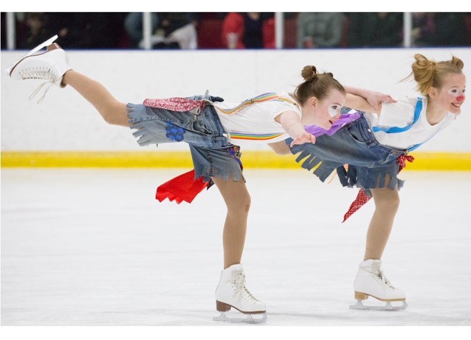 Aspen Luzi and Jaycee Clark perform a duet to the song Bullfighters.