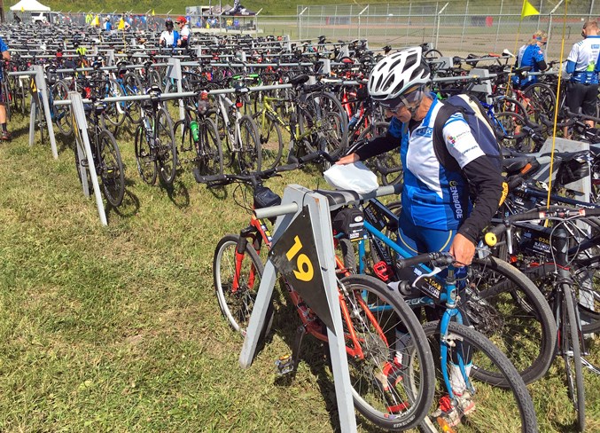  Veteran rider Toni Wittenberg, a nurse from Edmonton, has done five rides over the years.