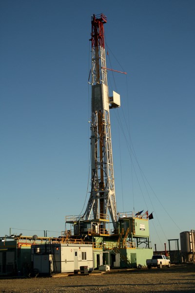 A well operates in Red Deer County.