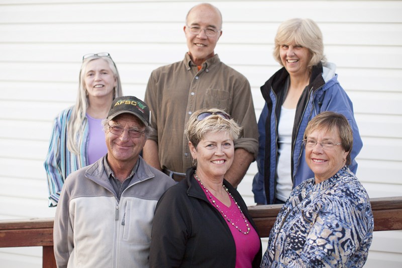 Members of the new Dogpound Rural Crime Watch Association