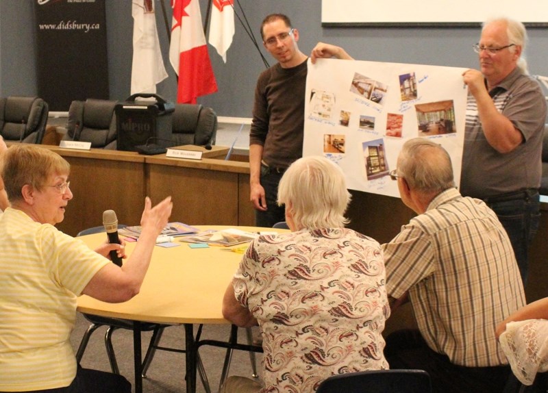 There was a great turnout for both sessions of the Didsbury Library Expansion Committee&#8217;s visioning workshops held at the new municipal office building on July 20.