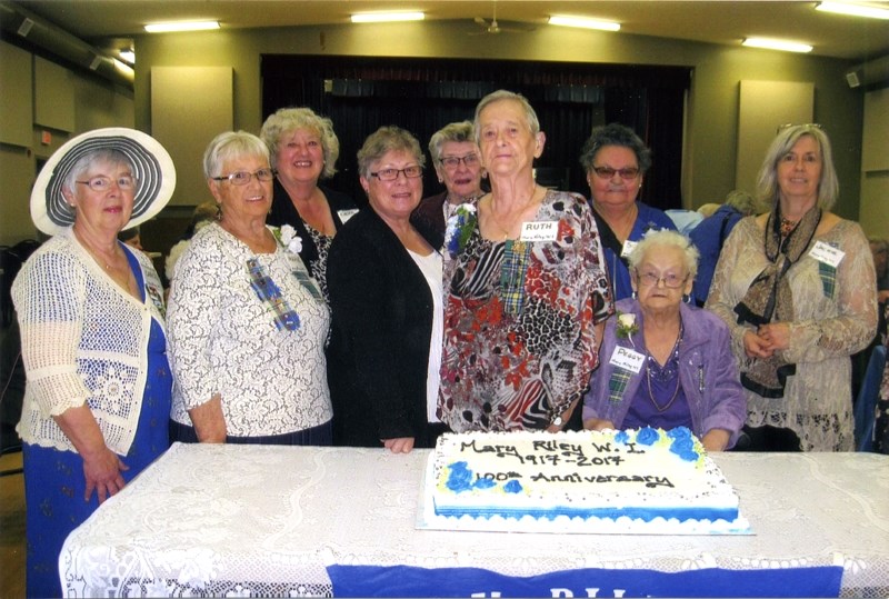 Carol Brown, left to right, Marie Sheets, Cheryl Chapin, Jean Roberts, Pat Silbernagel, Ruth Paton, Shirley Felker, Peggy Farrer and Jackie Golightly.