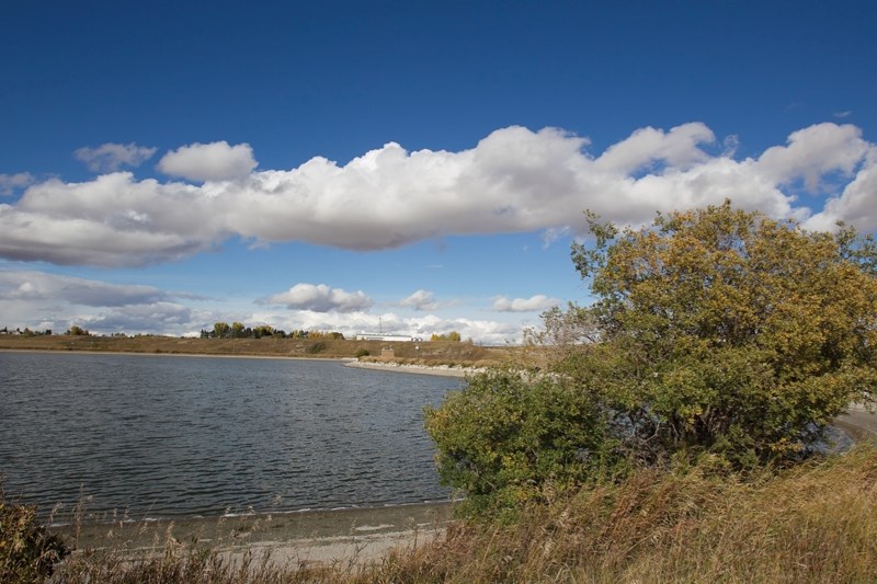 The lagoon just west of 2A