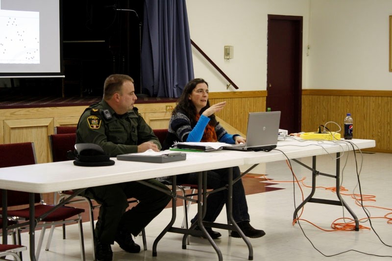 Officials take part in last week&#8217;s meeting.