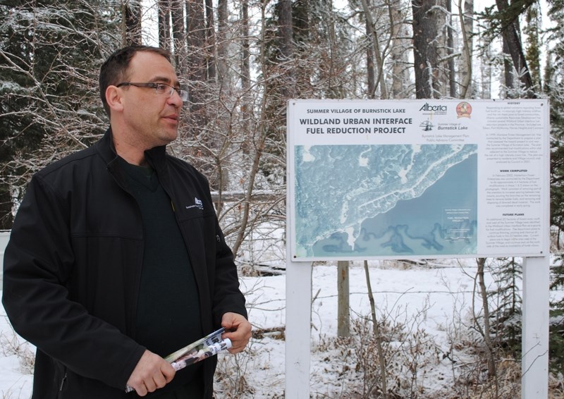 Barry Shellian, wildfire ranger and information officer.