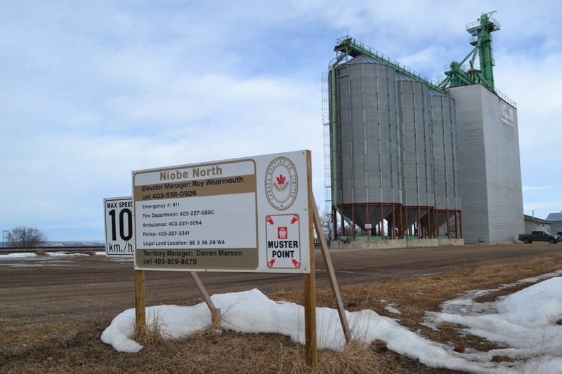 GrainsConnect Canada&#8217;s new terminal facility at Niobe, expected to cost up to $40 million, will be constructed opposite the current north wooden elevator on the west