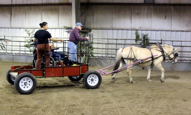 Riders take part in the recent Mount View Special Riding event.