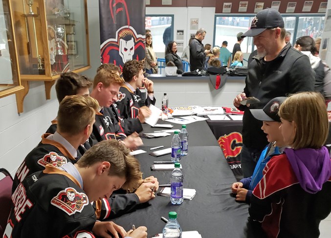 Hitmen autograph