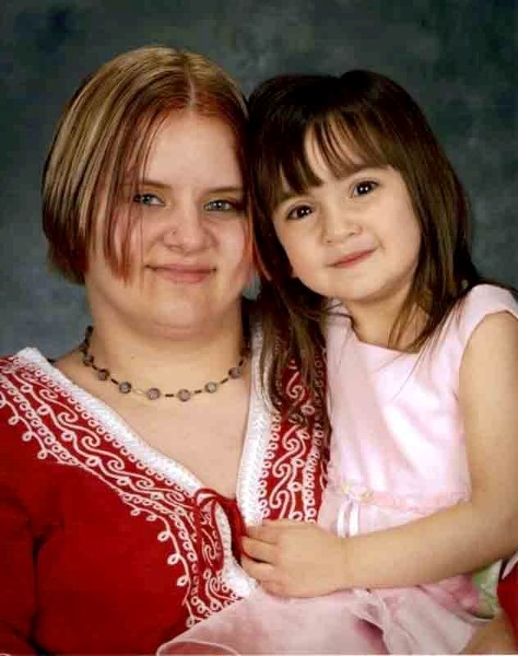 Vicky Shachtay with her daughter, Destiny