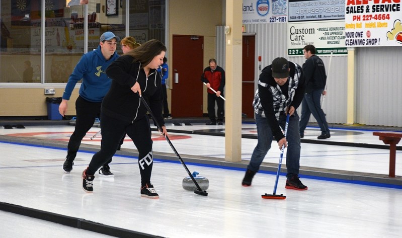 The Innisfail Curling Club is holding a Mixed Open Bonspiel March 10 to 12. The bonspiel will be the last one for the season, as the club wraps up curling and league playoffs 