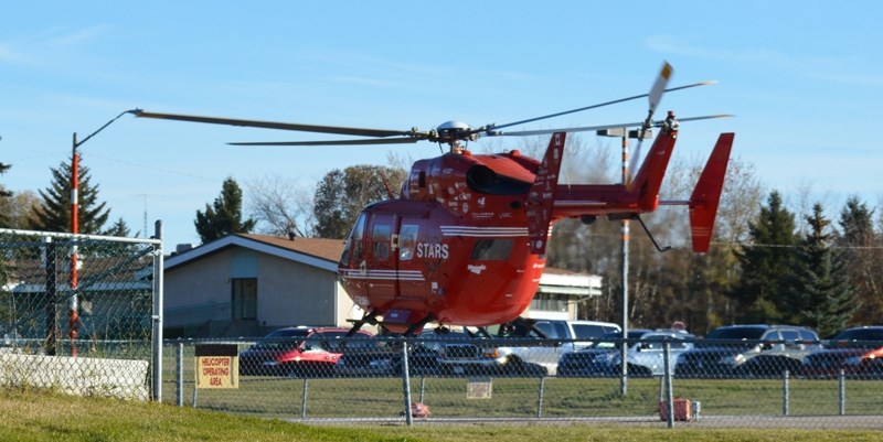 Red Deer County recently committed to $2 per capita funding (about $36,000) to STARS air ambulance in Alberta. The air ambulance service is used throughout the province,