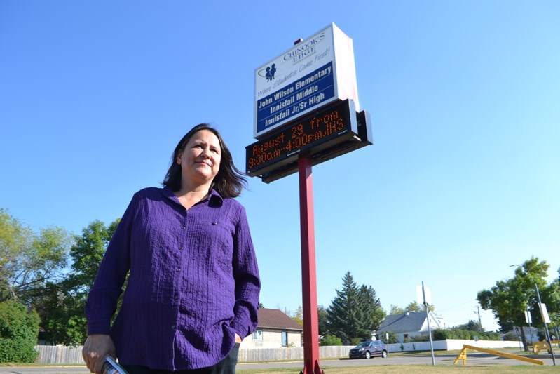 Lana Kennedy, family Wellness Worker at Innisfail Middle School, says the new in-school mentoring program should be up and running at the Innisfail Schools Campus by late