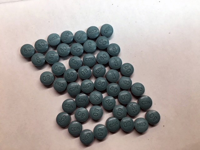 Innisfail Mounties seize 157 fentanyl tablets during roadside bust on Sept. 28.