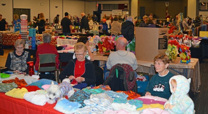 A total of 49 vendors from across Central Alberta provided a variety of items for shoppers at the annual Christmas Farmers&#8217; Market on Nov. 17 and 18 at the Innisfail