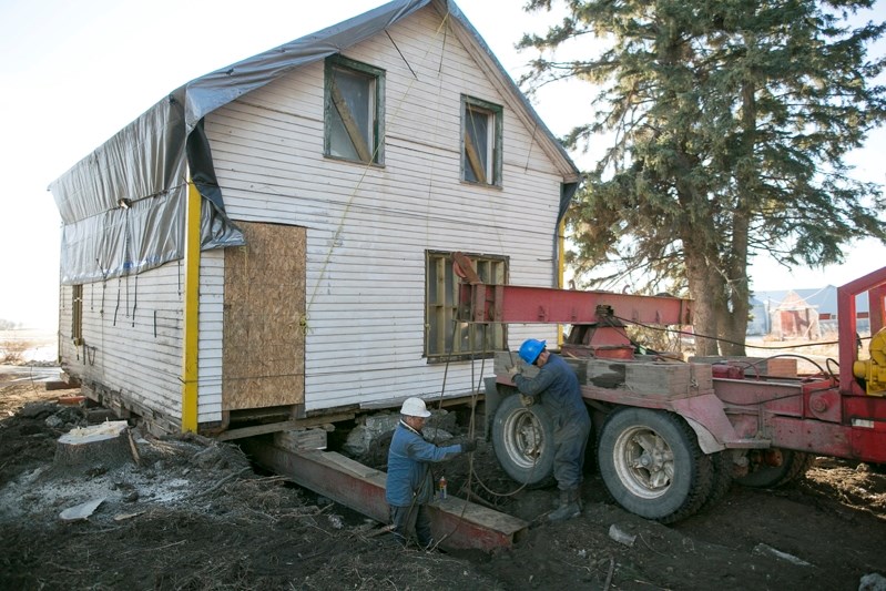 The pioneer Sinclair House is finally coming to Innisfail. The historic structure is expected to arrive at the Innisfail and District Historical Village early this afternoon