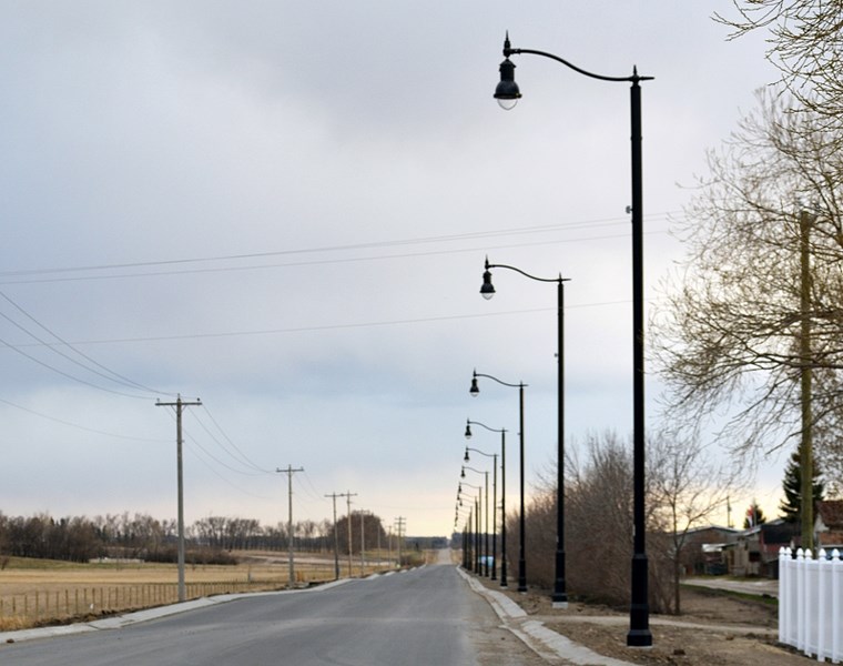 The Town of Penhold is looking at ways to increase lighting around town after receiving several concerns over dark areas. FortisAlberta replaced lights across the province