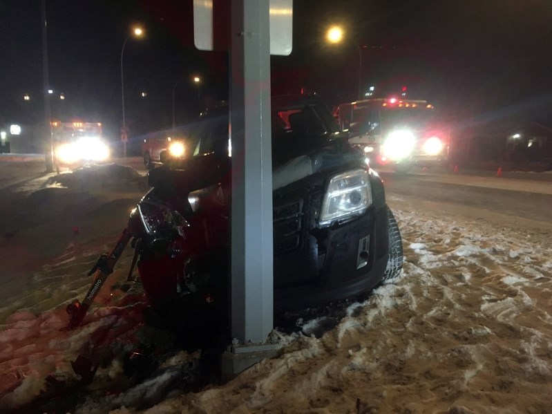 Innisfail RCMP continue to investigate a Jan. 5 single-vehicle crash in Penhold that resulted in serious injuries to the driver.