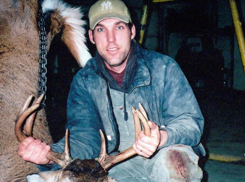 Bob Leney in 2016, following an outdoorsmen outing with a white-tailed deer. He said the Innisfail Fish and Game Association only supports the ethical and legal harvest of