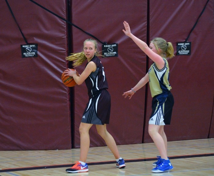 The Innisfail Middle School girls&#8217; team won all of their games this season and went undefeated in their tournaments tournaments.