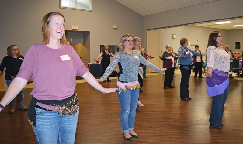 Last year at the Women&#8217;s Day Out event in Penhold. Organizers are promising this year&#8217;s version will also have plenty of active, fun things for women to do.