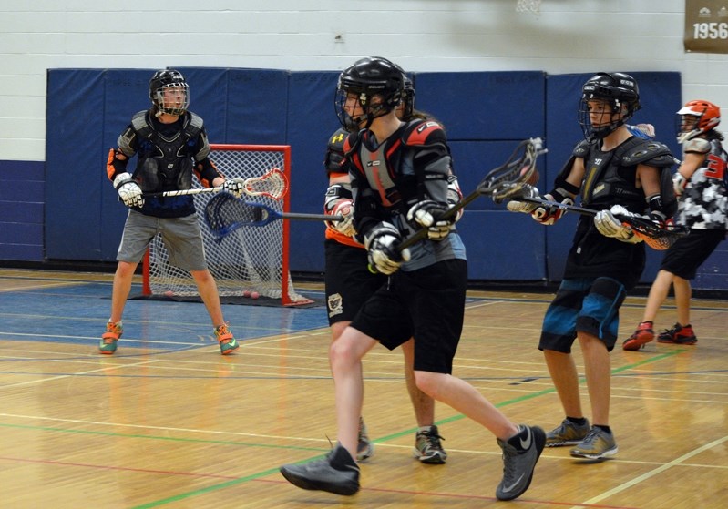 The Innisfail Minor Lacrosse season is underway. Lacrosse practices began on Monday and will run Mondays to Wednesdays at Innisfail High School until April when they move