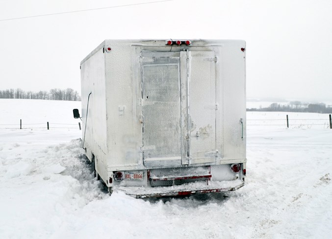 WebVan burglary stuck