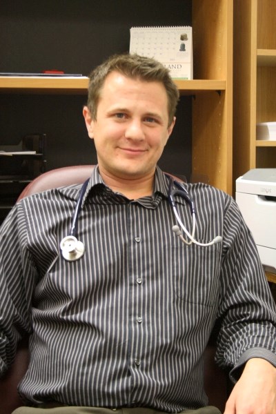 Jesse Christiansen says he looks forward to developing a relationship with his patients.