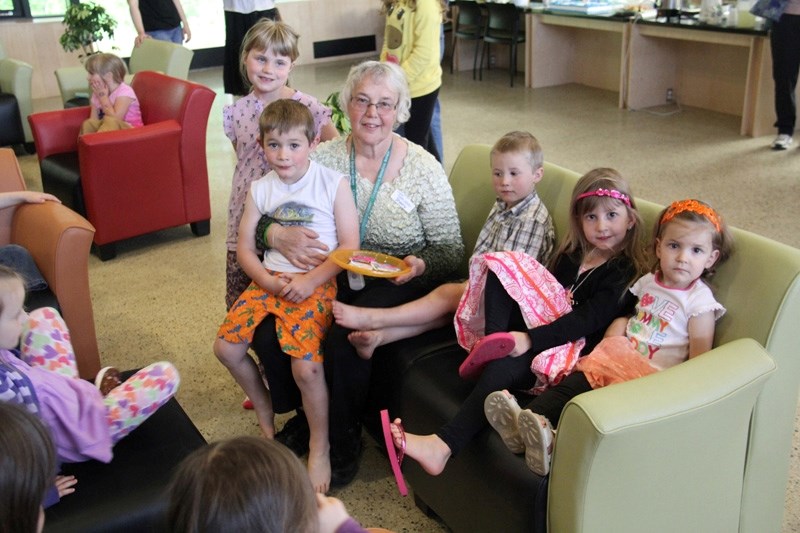 Innisfail Public Library children&#8217;s programmer Miss Sherry celebrated 10 years with the library last week.