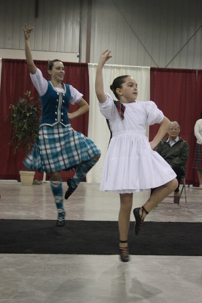 Highland dancers performed at last years Innisfail and District Trade Show.