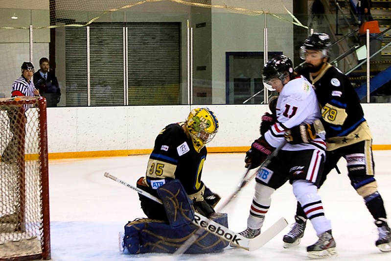 The Eagles&#8217; Shawn Bates was named star of the game for the Innisfail Eagles last Fridat night with two goals against the Bentley Generals. He continuously proved to be