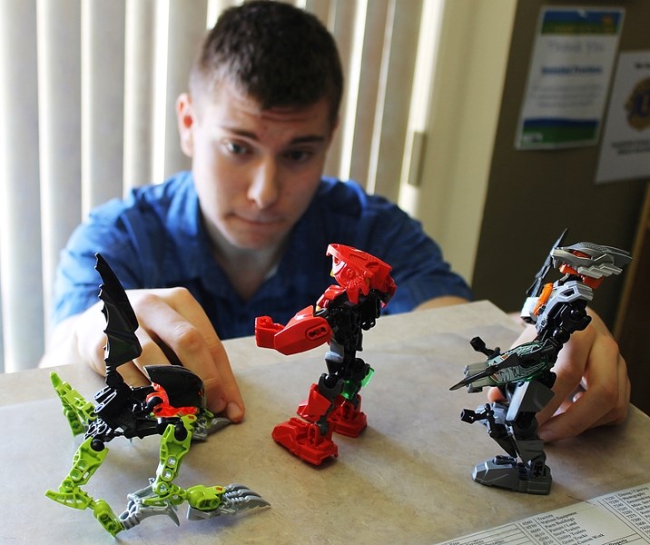 Nicholas Ekelund, second place FIRST Robotics western regional championship winner, reconnects with Lego which started his interest in robotics.