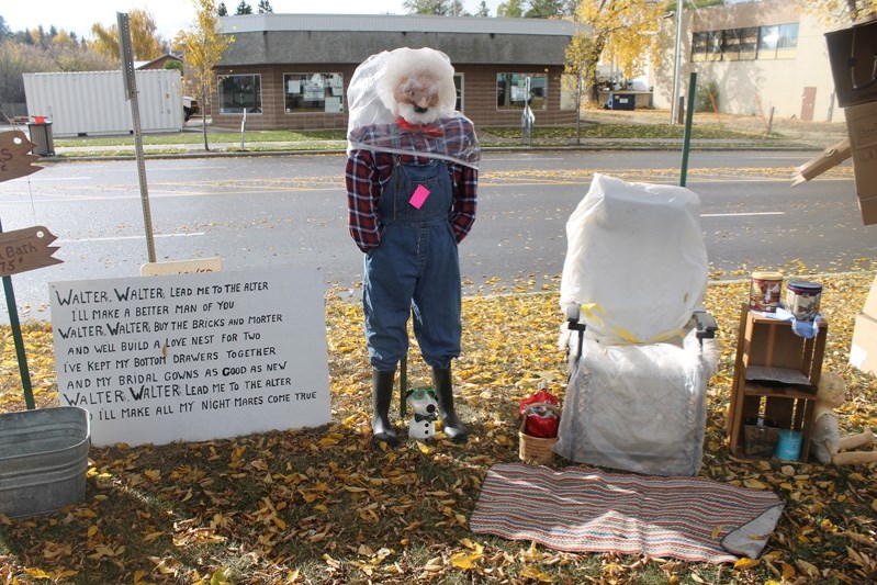 Esther Vermillion took first place with her frontier bridal themed personal entry &quot;Walter, Walter, lead me to the altar&quot; to continue her wining ways with the