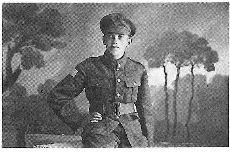 Jack Beattie of Elnora served in the 2nd Battallion Canadian Mounted Rifles and did his military duty in Passchendaele, Belgium in 1917-18.