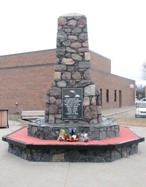 The 2014 Royal Canadian Legion Remembrance Day ceremony will be held on Nov.11 at 10 a.m. at the cenotaph located beside the school board office.