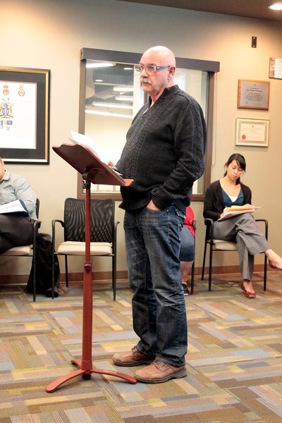 Jim Guilbault, owner of Wildrose Manor, appeared before Penhold Council on Oct. 27 to dispute the $131,000 bill for fighting the Wildrose Manor fire earlier this year. The