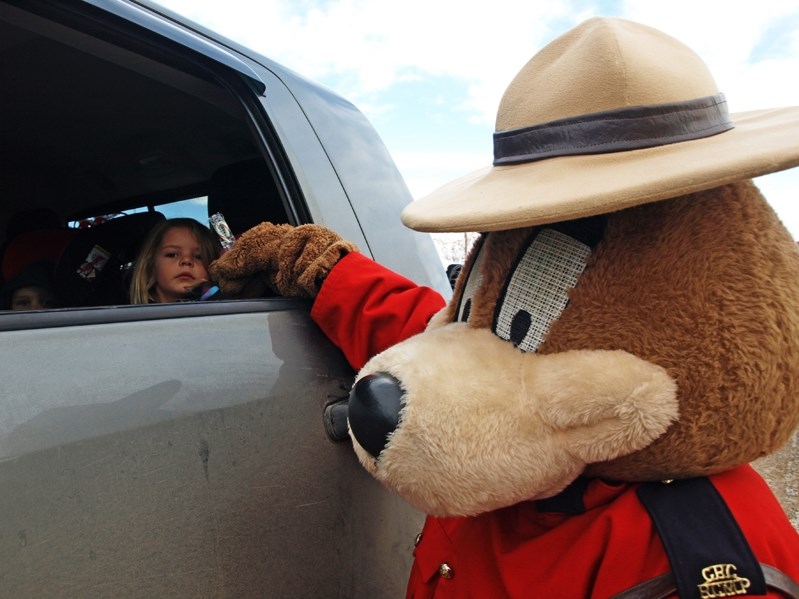 The RCMP Safety Bear will once again play a huge part in the Charity Check Stop which this year is being held on Dec. 13