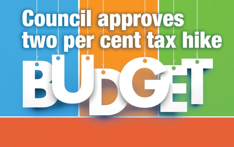 Innisfail land owners will be paying more in property taxes in 2015 as a result of the two per cent hike approved by town council on Dec. 8.