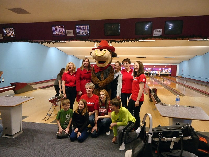 Team Scotiabank was last year&#8217;s Bowl For Kids top team earner. Members raised $4,674 for Big Brothers Big Sisters of Innisfail.