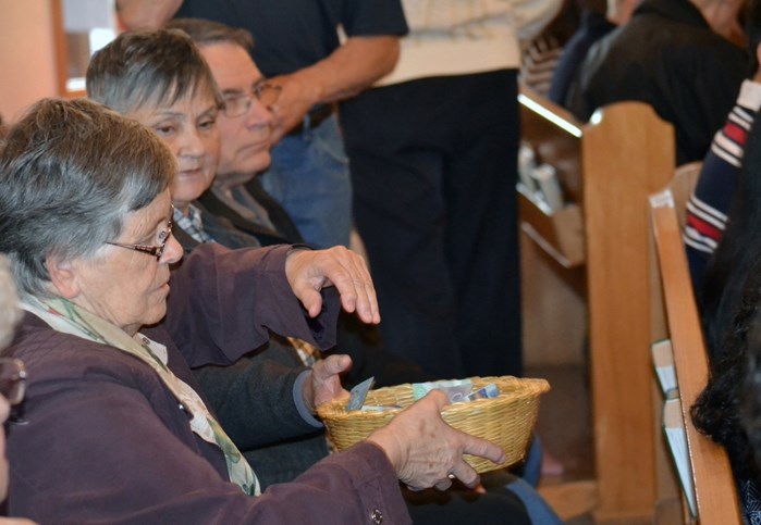 Parishioners at Innisfail&#8217;s Our Lady of Peace Catholic Church gave generously last Sunday towards a special offering for the displaced from the horrific wildfire in