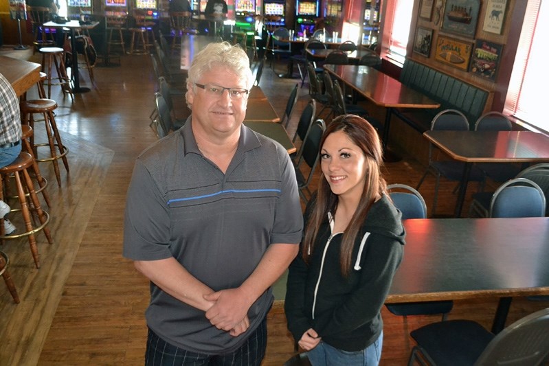 Rob Gette, co-owner of the Fox &#038; Hound, and Kristen Spatz, the pub&#8217;s manager, are hoping for a good and generous turnout for the June 4 fundraiser for the