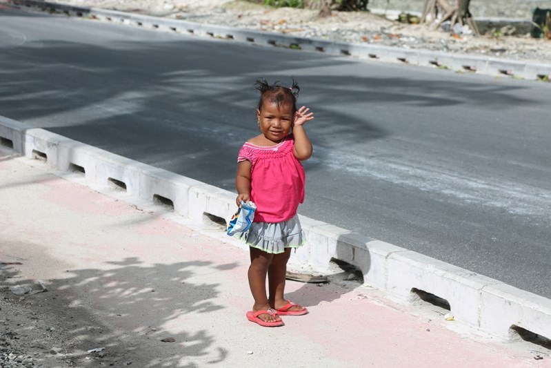 What will the future hold for this little girl? High infant mortality rates, poor sanitation and the added fear of having to migrate are looming on her horizon.