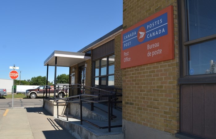 Canada Post office in Innisfail.