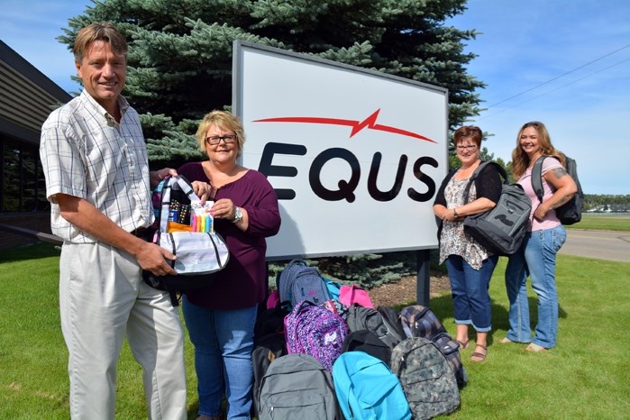 Children in need attending schools in Chinook&#8217;s Edge School Division will receive some help with school supplies and backpacks for the upcoming school year thanks to a