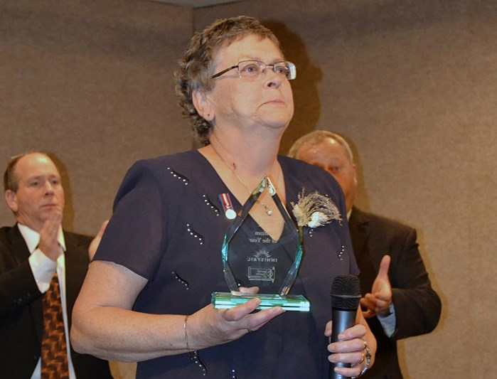 Sylvia Mathon was chosen the Citizen of the Year at the 2015 Community &#038; Business Awards gala. This year&#8217;s event takes place Oct. 14 at the Innisfail Royal