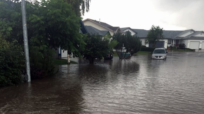 Heavy rains over the past several weeks have stressed out municipal pipeline systems in Innisfail, as well as in Olds and Penhold.