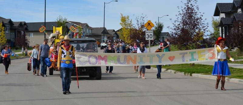 Dozens of local residents came out for the Penhold parade during the annual fall festival on Sept. 10.