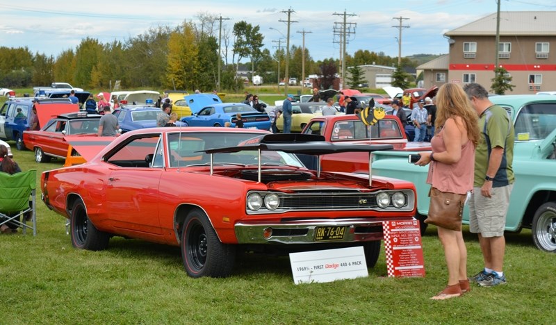 More than 100 muscle, mopar, antique and modern cars and trucks were on display during the annual Weekend of Wheels Show n&#8217; Shine on Sept. 10.