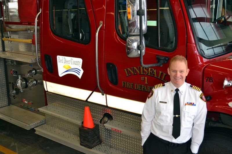 Dean Clark was terminated without cause from his position as Innisfail Fire Department chief on Sept. 7.